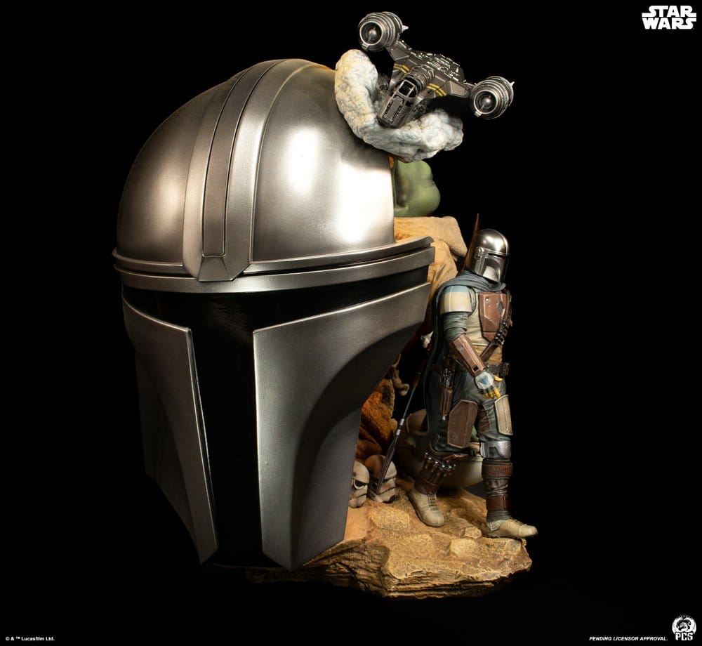 Star Wars: The Mandalorian Fine Art Büste 41 cm