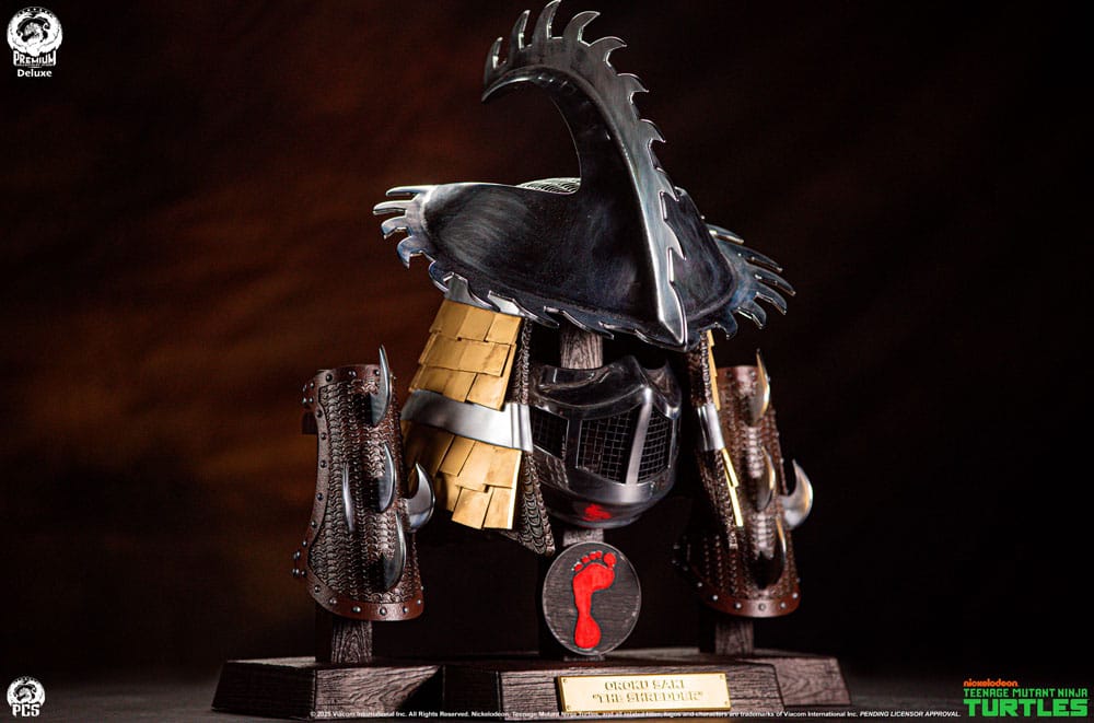 Teenage Mutant Ninja Turtles Life-Size Rüstungsset Shredder Ooze (Stainless Steel Edition) 63 cm