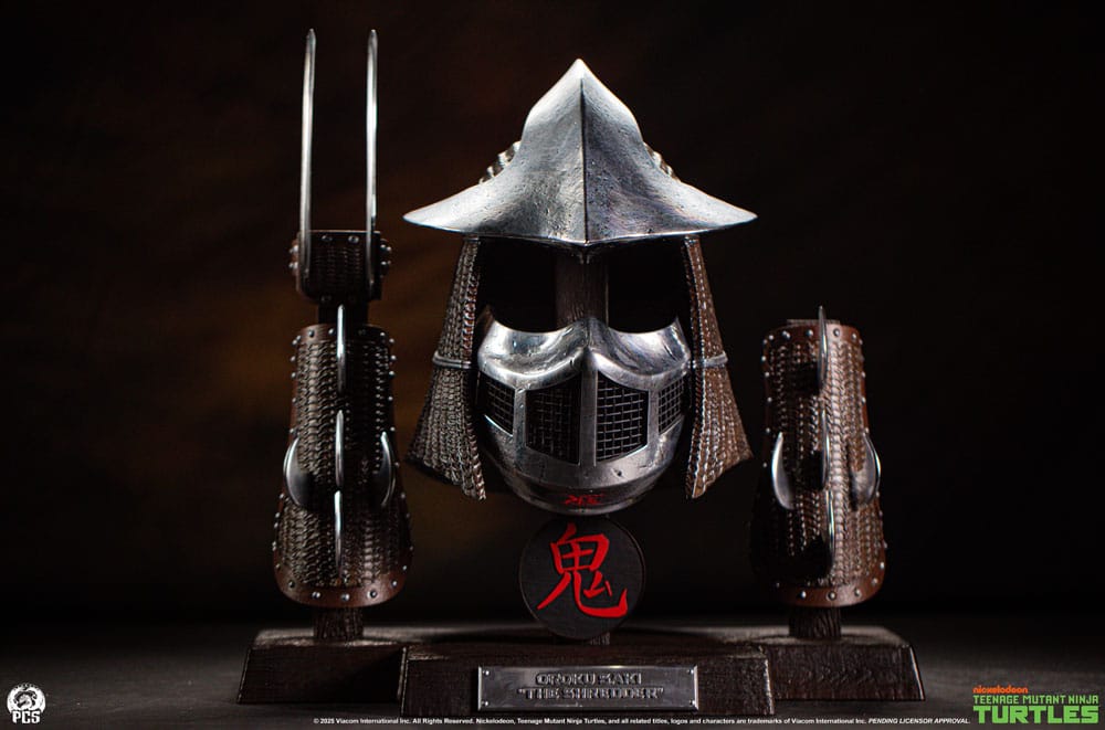 Teenage Mutant Ninja Turtles Life-Size Rüstungsset Shredder (Stainless Steel Edition) 53 cm