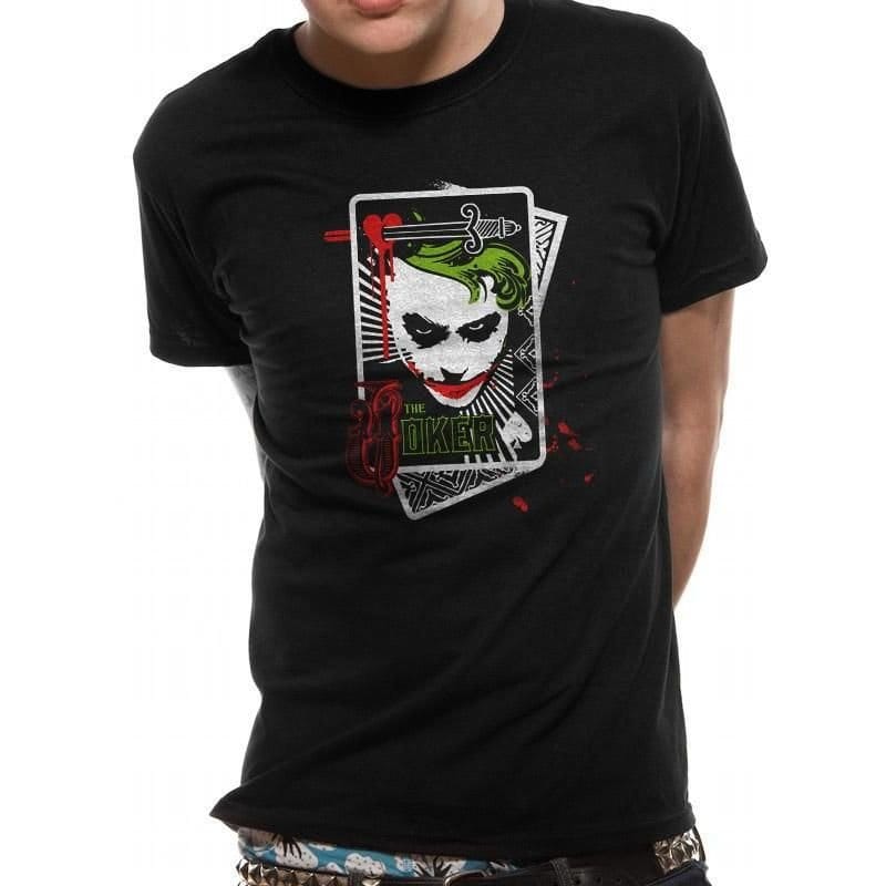 The Dark Knight T-Shirt Playing Card Größe S