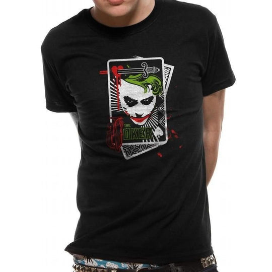 The Dark Knight T-Shirt Playing Card Größe XXL