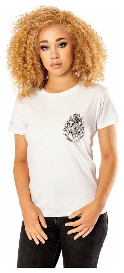 Harry Potter T-Shirt Hogwarts Crest Größe L
