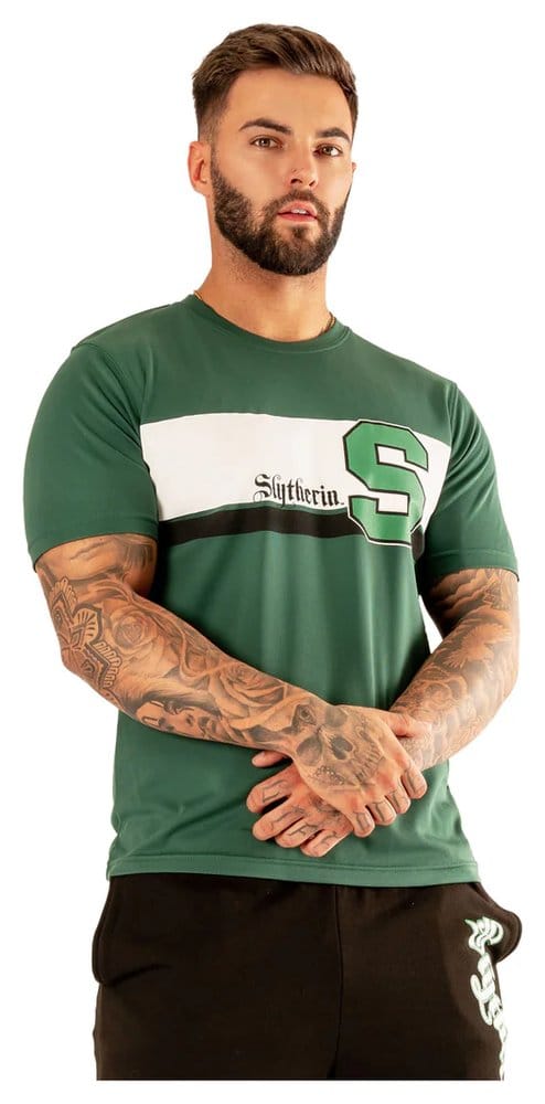 Harry Potter T-Shirt Slytherin Track And Field Größe XL