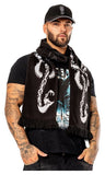 Harry Potter Schal Dark Arts Spell Long Length Black