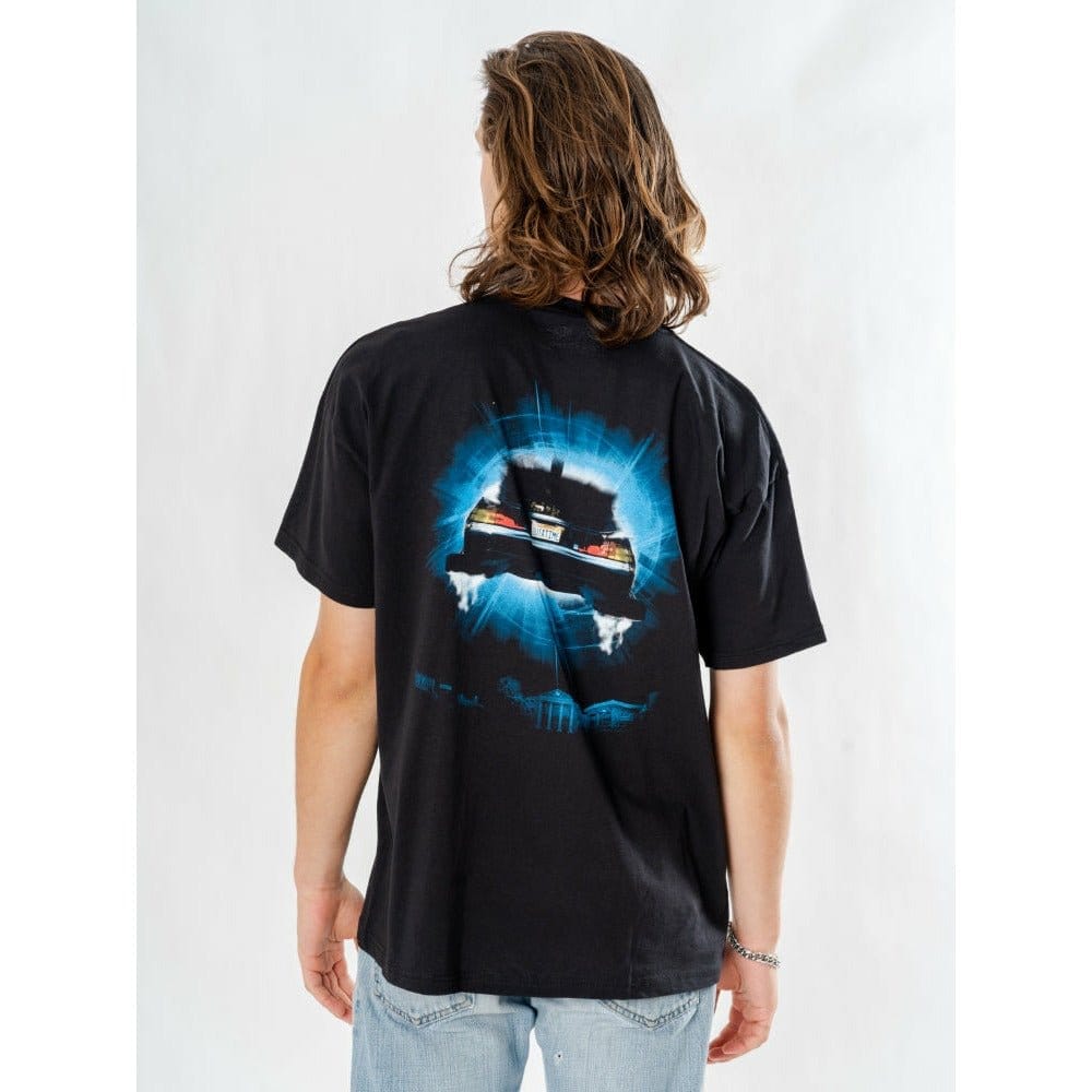 Zurück in die Zukunft T-Shirt Delorean Reverse Größe M