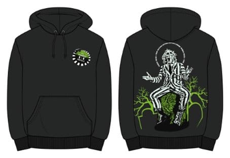 Beetlejuice Kapuzenpullover Front Back World Tour Größe XXL