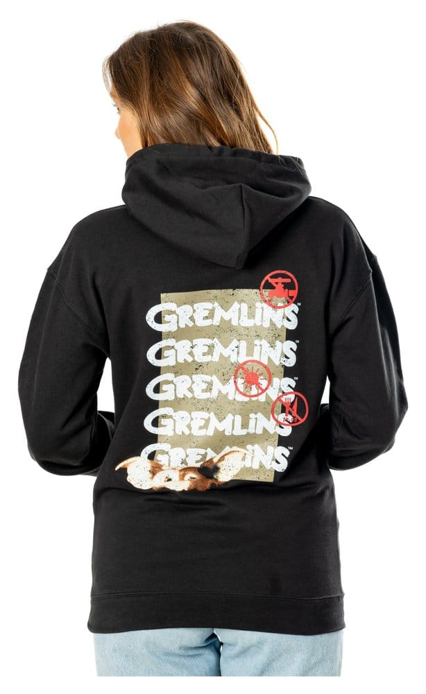 Gremlins Kapuzenpullover Front Back Tear-Away Größe M