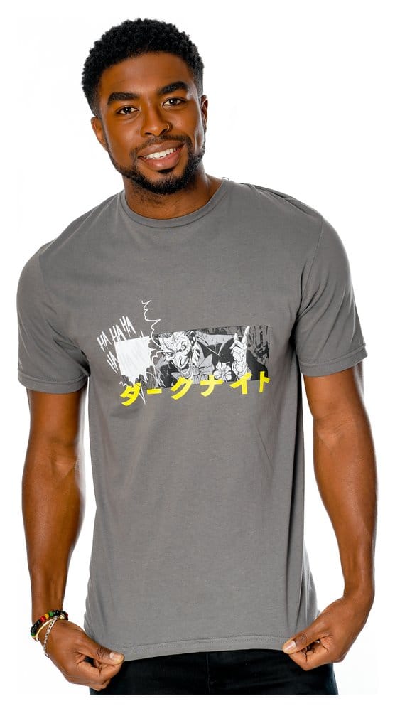 DC Comics T-Shirt The Joker Manga Ha Ha Größe M