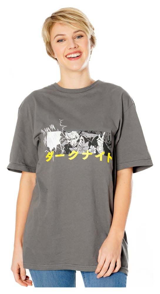 DC Comics T-Shirt The Joker Manga Ha Ha Größe M