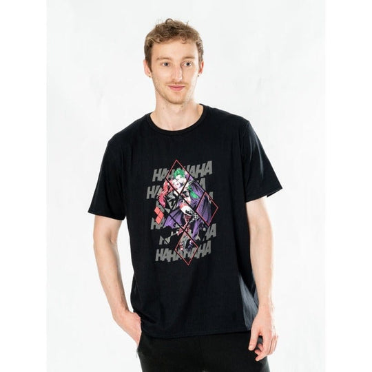 DC Comics T-Shirt Harley Quinn Joker Diamond Größe S