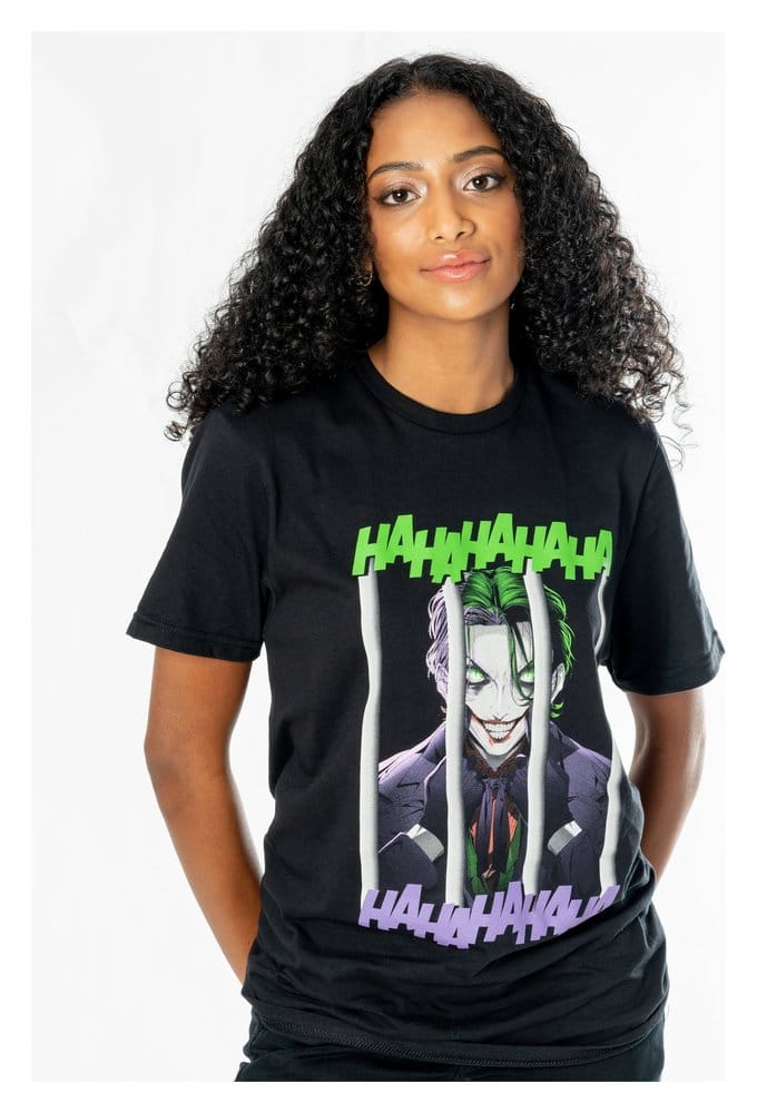 DC Comics T-Shirt The Joker Anime Smile Größe XL