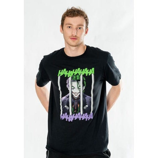 DC Comics T-Shirt The Joker Anime Smile Größe L