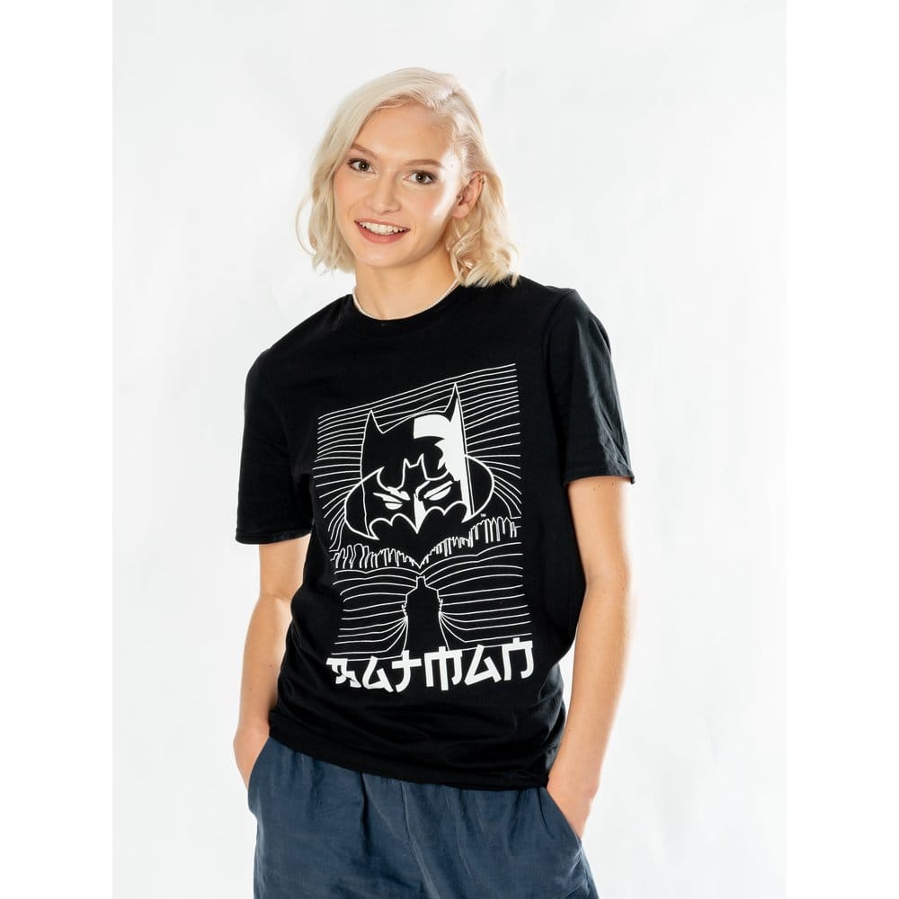 DC Comics T-Shirt Batman Anime City Größe S