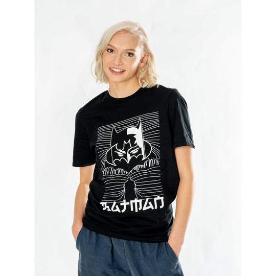 DC Comics T-Shirt Batman Anime City Größe M