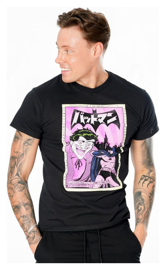 Batman T-Shirt Joker Anime Poster Größe S