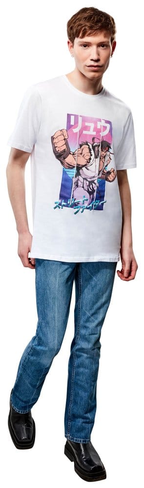 Street Fighter T-Shirt Ryu Größe M