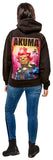 Street Fighter Kapuzenpullover Akuma Reverse Größe XL