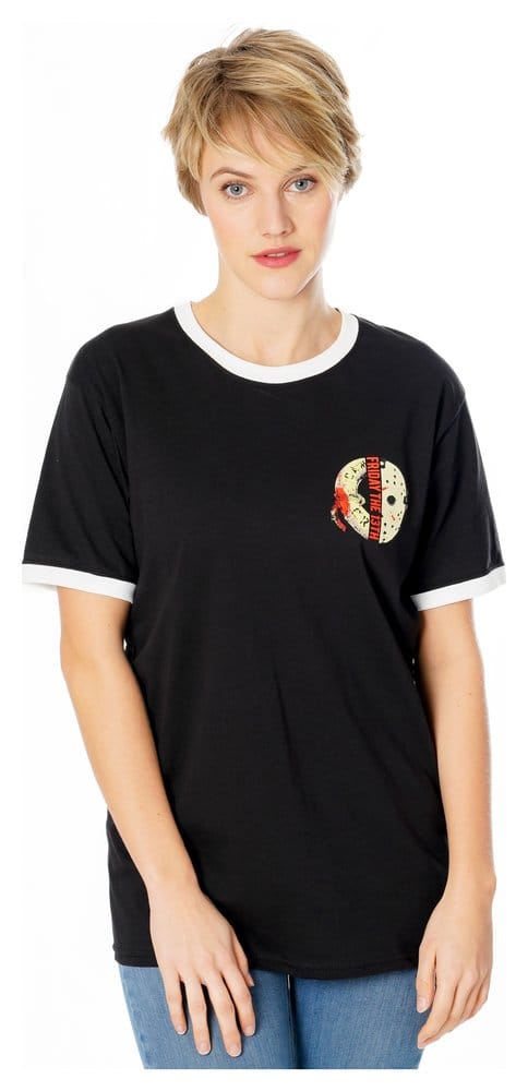 Freitag der 13. T-Shirt Life Ring Mask Reverse Größe L