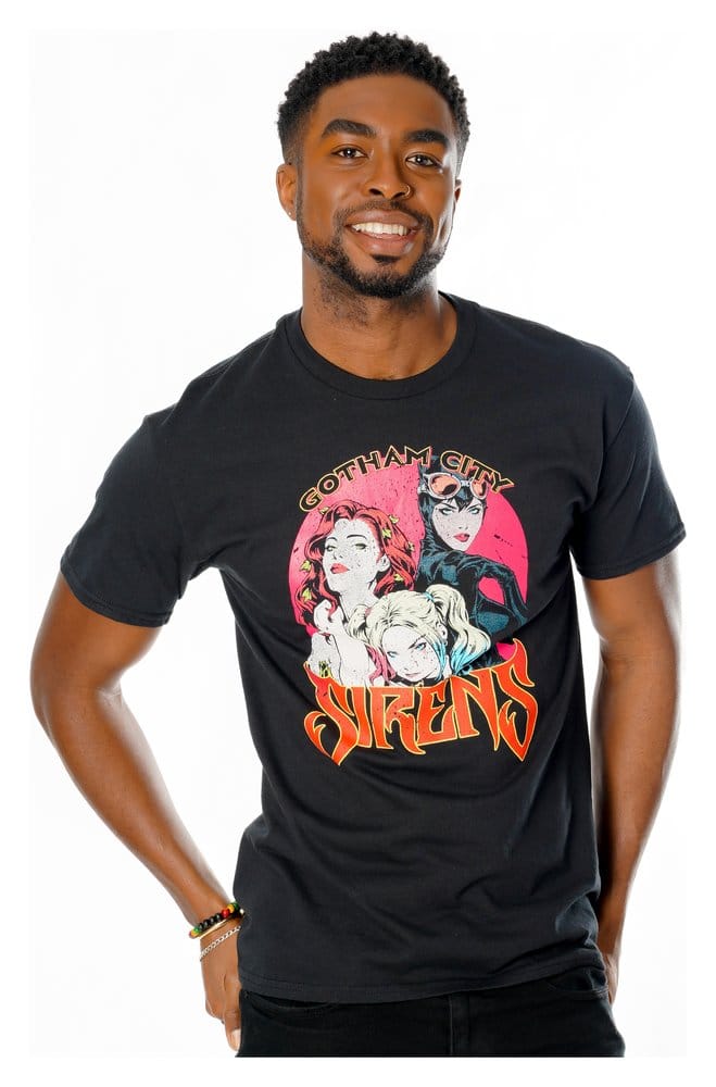 Gotham City Sirens T-Shirt Vintage Poster Größe M