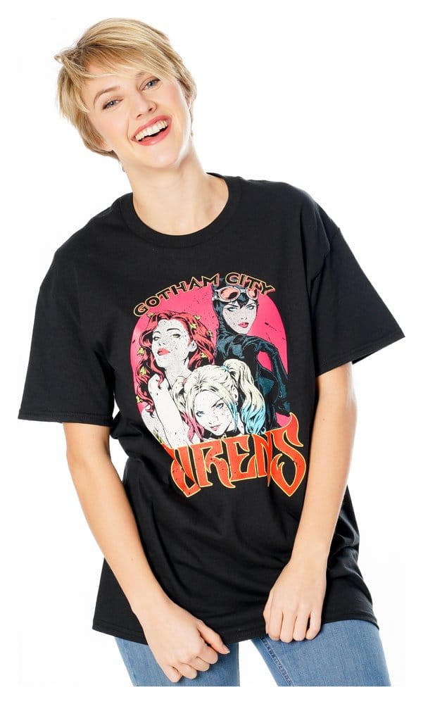 Gotham City Sirens T-Shirt Vintage Poster Größe M