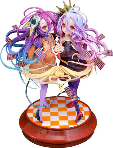 No Game No Life Statue 1/7 Shiro & Schwi 22 cm