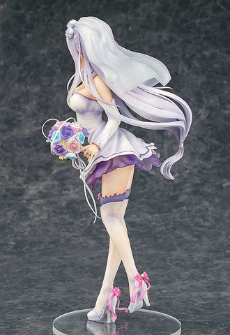 Re:ZERO -Starting Life in Another World- PVC Statue 1/7 Emilia Wedding Ver. 25 cm