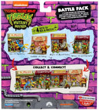 Teenage Mutant Ninja Turtles: Mutant Mayhem Battle Pack Actionfiguren Raphael vs. Rocksteady 11 cm