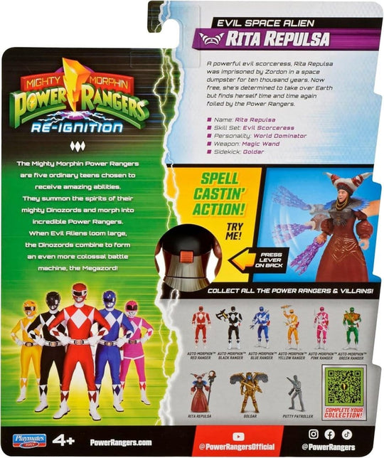 Power Rangers Evil Space Alien Actionfigur Rita Repulsa 13 cm