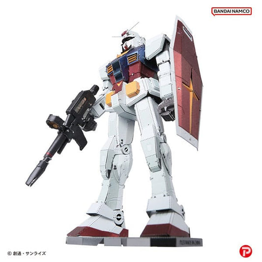 Mobile Suit Gundam Metallic Nano Puzzle Model Kit RX-78-2 12 cm