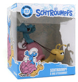 Die Schlümpfe: Spardose Smurf on a Snail's Back 19 cm