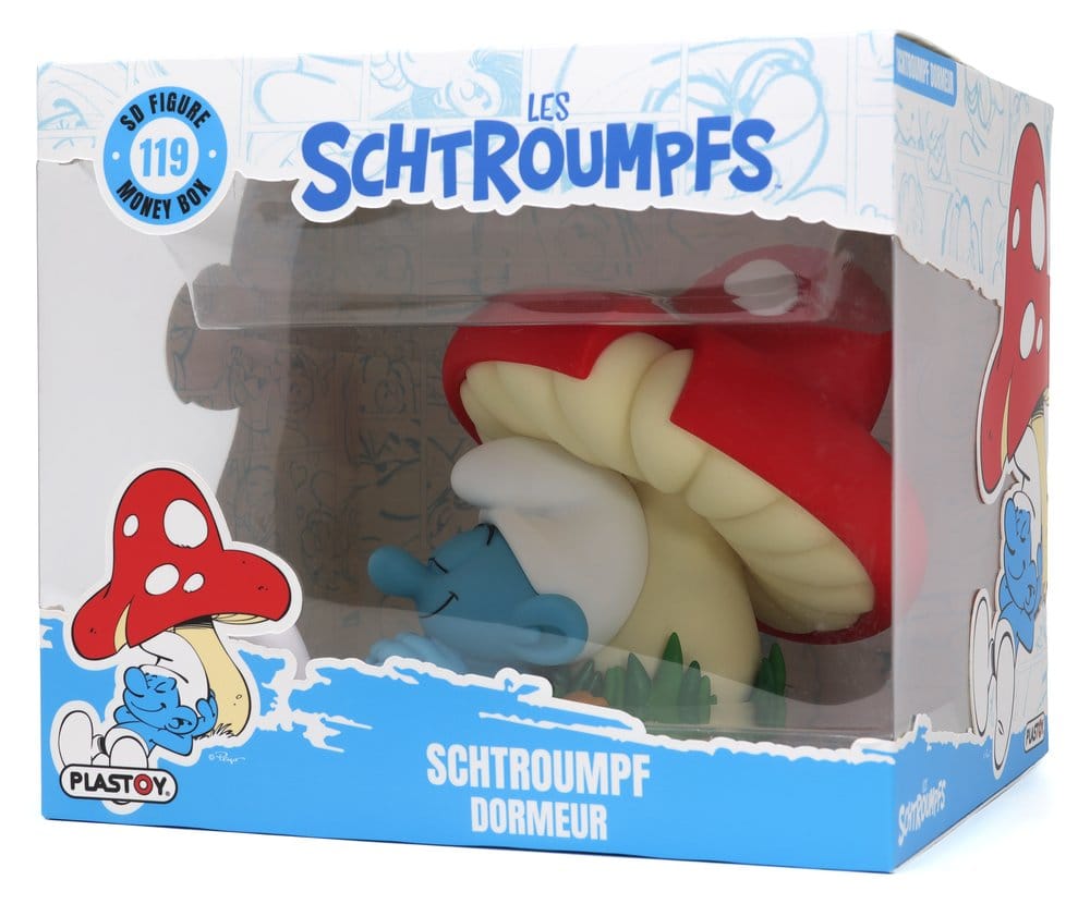 Die Schlümpfe: Spardose Schtroumpf Dormeur 16 cm