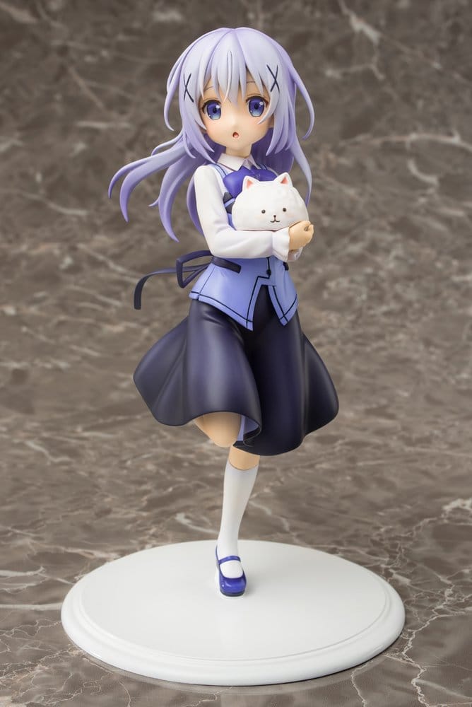 Is the Order a Rabbit?? PVC Figur 1/7 Chino (Cafe Style) 21 cm