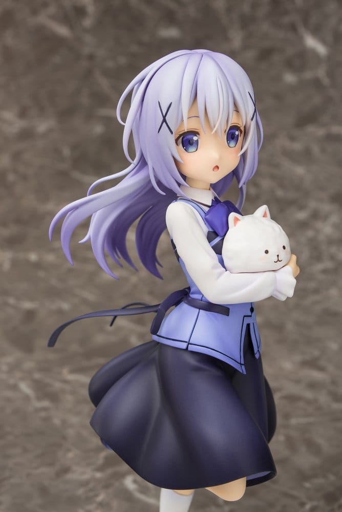 Is the Order a Rabbit?? PVC Figur 1/7 Chino (Cafe Style) 21 cm