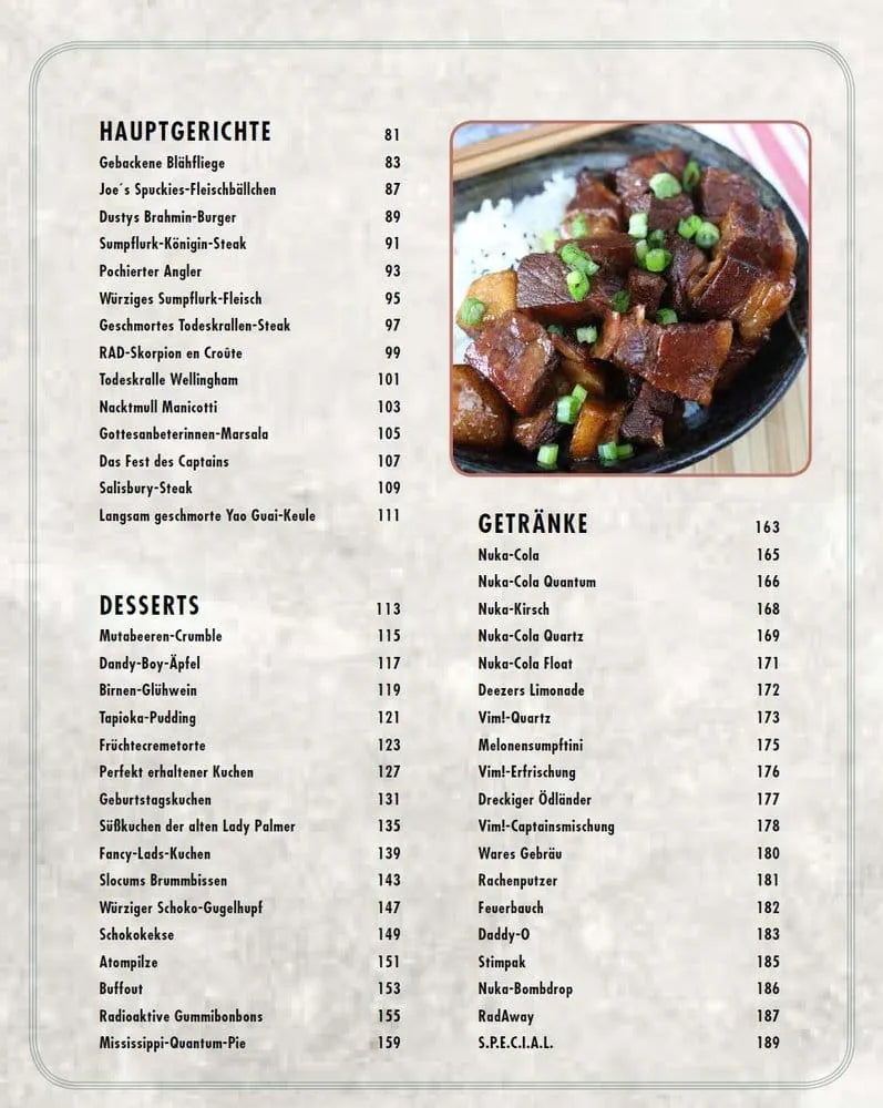 Fallout: Das offizielle Kochbuch für Vaultbewohner *Deutsche Version*
