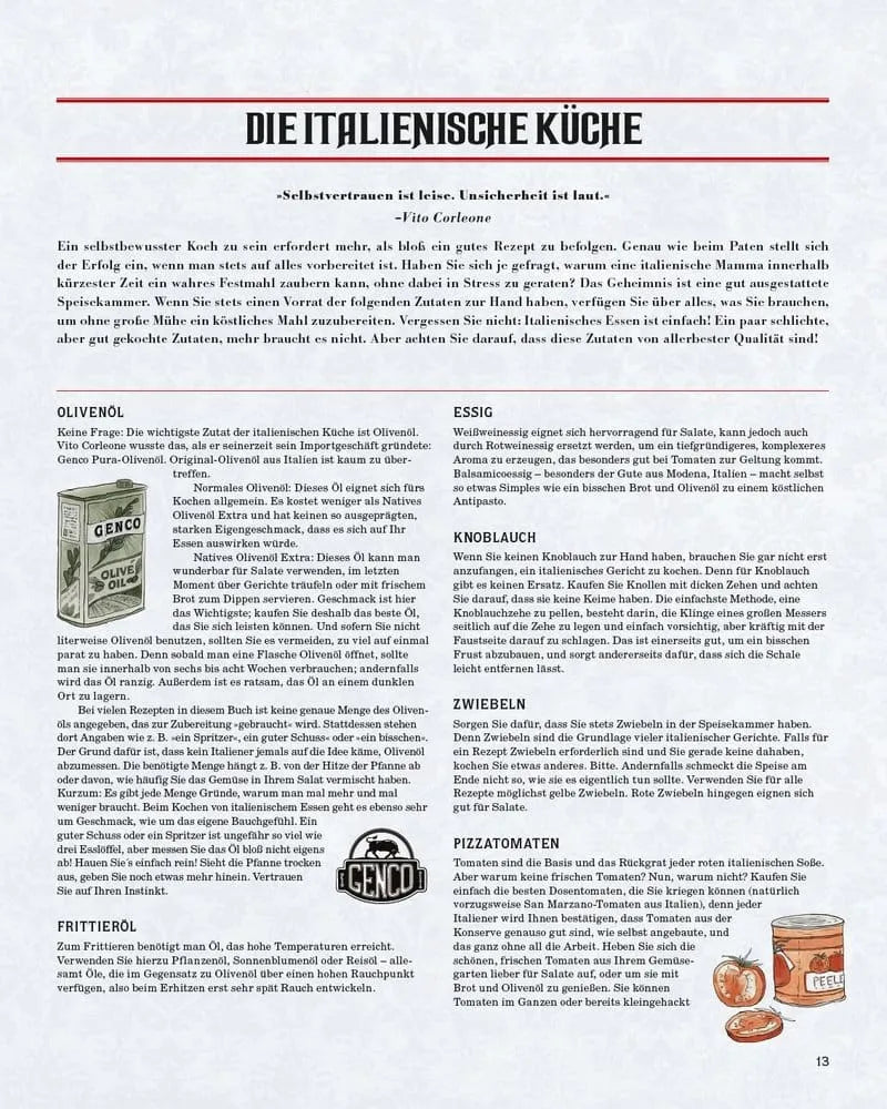 Der Pate: Das Kochbuch der Corleone-Familie *Deutsche Version*