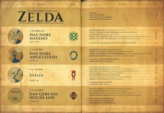 The Legend of Zelda: Die legendäre Küche - Magische Rezepte aus der Videospiel-Saga *Deutsche Version*