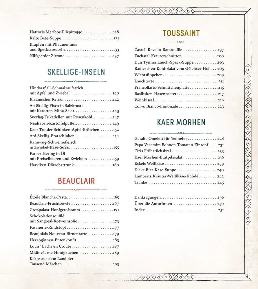 The Witcher: Das offizielle Kochbuch - Rezepte, Legenden und kulinarische Geschichten *Deutsche Version*
