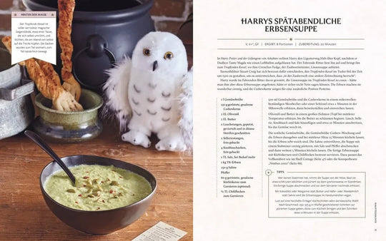 Harry Potter: Das offizielle Kochbuch der Zauberwelt: Magische Gerichte von Hogwarts *Deutsche Version*