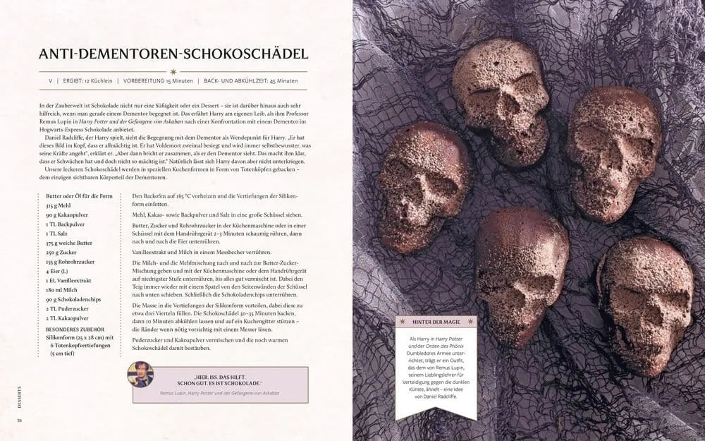 Harry Potter: Das offizielle Kochbuch der Zauberwelt: Magische Gerichte von Hogwarts *Deutsche Version*