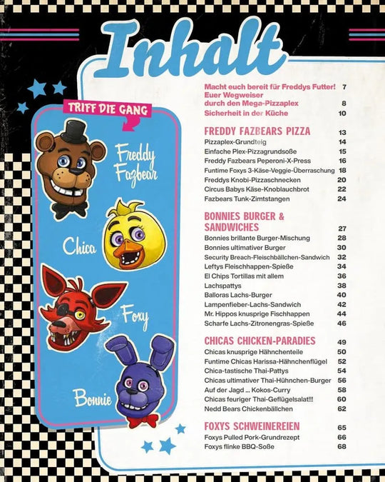 Five Nights at Freddy's: Das offizielle Kochbuch - Über 40 spannende Rezepte! *Deutsche Version*