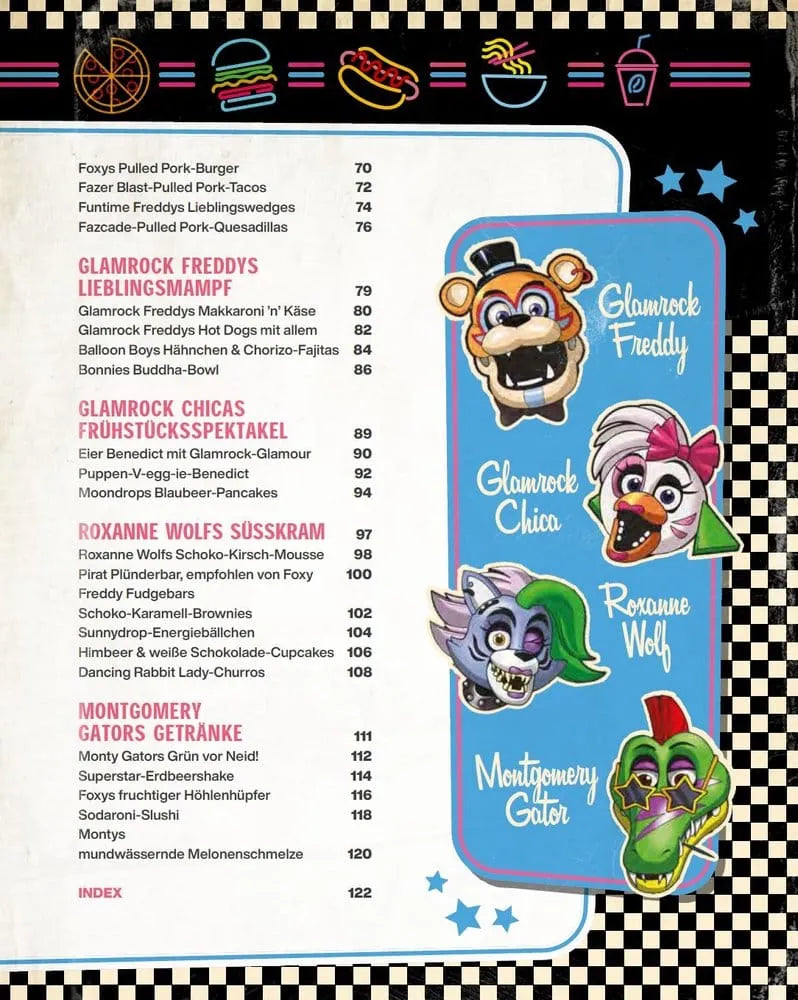 Five Nights at Freddy's: Das offizielle Kochbuch - Über 40 spannende Rezepte! *Deutsche Version*