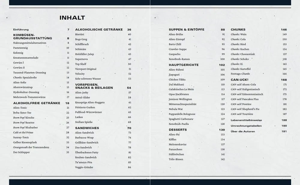 Starfield: Das offizielle Kochbuch *Deutsche Version*