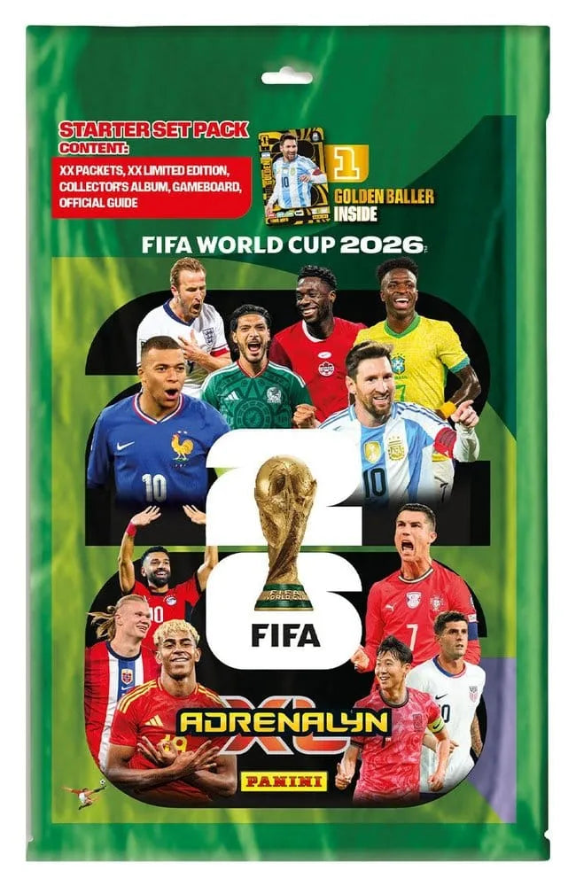 Panini FIFA World Cup 2026 Adrenalyn XL Trading Cards Starterset *Deutsche Version*