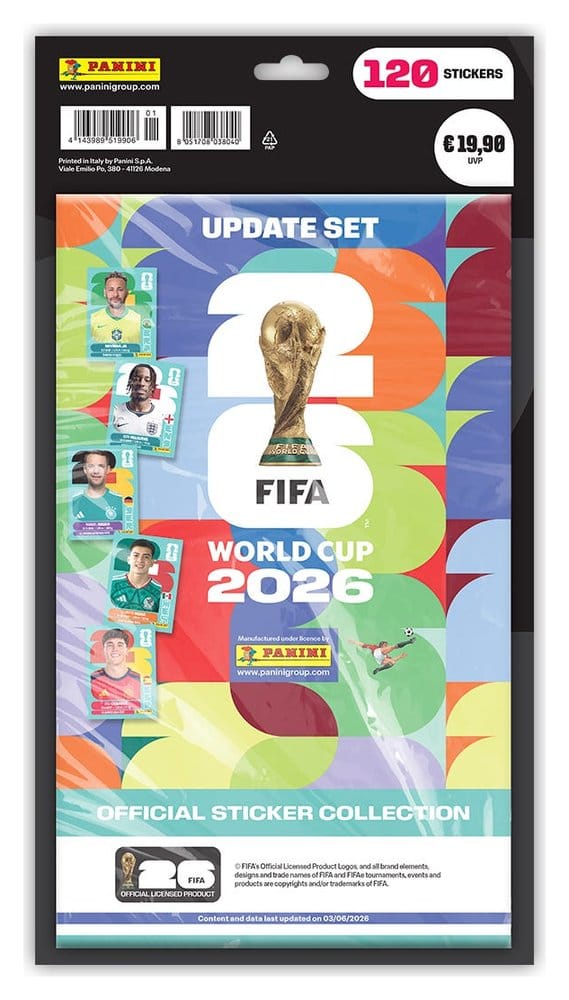 FIFA World Cup 2026 Stickerkollektion Update Set