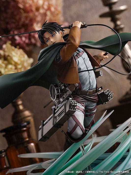 Attack on Titan PVC Statue 1/6 Humanity's Strongest Soldier Levi 23 cm