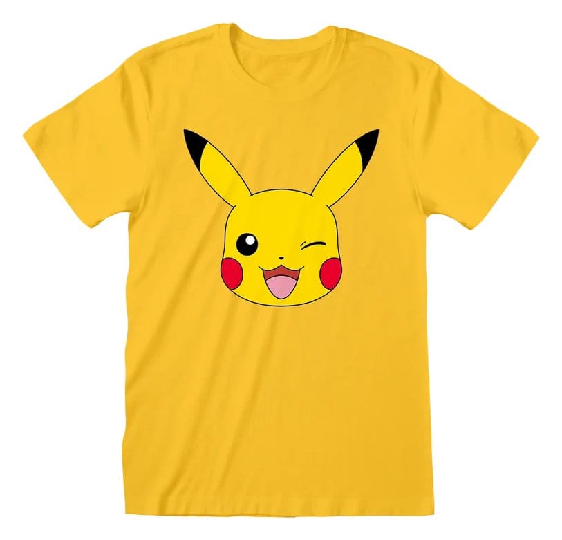 Pokémon T-Shirt Pikachu Sunflower Front Größe L