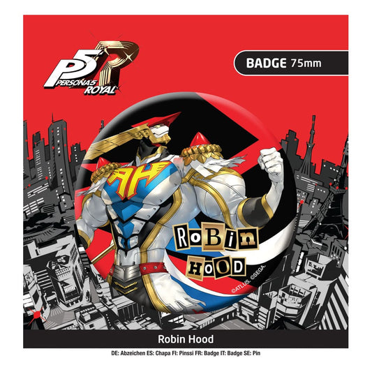 Persona 5 Royal Ansteck-Button Robin Hood