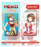 Vocaloid Ansteck-Button 2er-Pack Meiko (Art by Kurisu Toshi / kurojishi)