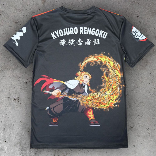 Demon Slayer: Kimetsu no Yaiba T-Shirt Kyojuro Rengoku  Größe XL