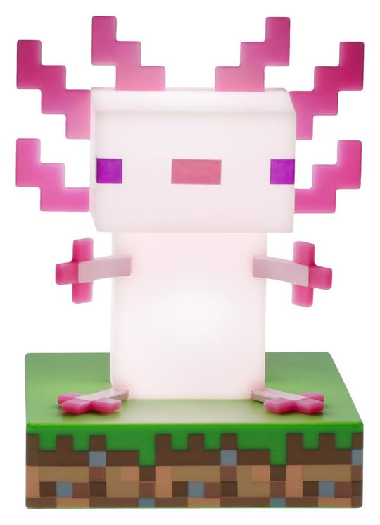 Minecraft Icon Leuchte Axolotl V3 11 cm